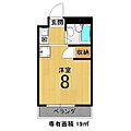 シャトレカルマン3階3.8万円