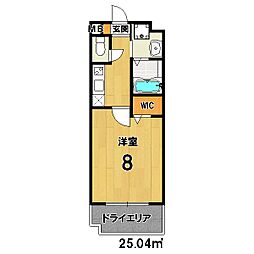 サクシード深草II 1階