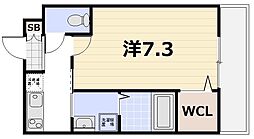 ネクストライフ大宮東小野堀町 1Kの間取図画像