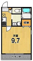 クレシェンテ京大北 2階