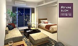 ソルテラス京都西院　STATION SIDE 1階2Kのリビング/ダイニング