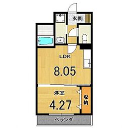 リバーサイド桂　壱番館 3階