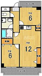 第43長栄大晋メゾネ西院ノ森 5階/503