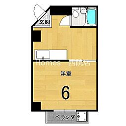 リバーハイツ梅津 1階