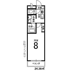 グレイス西京極 6階/-