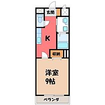 トランジション  ｜ 栃木県下野市仁良川（賃貸アパート1K・1階・29.75㎡） その2