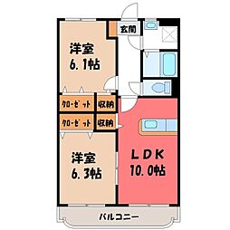 ピュア・クレール 4階/-