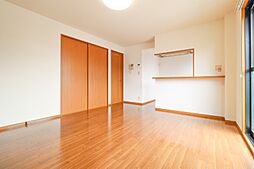 東武日光線 合戦場駅 徒歩2分の賃貸アパート 2階2LDKのリビング/ダイニング