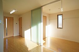 JR水戸線 結城駅 徒歩14分の賃貸アパート 2階1LDKのリビング/ダイニング