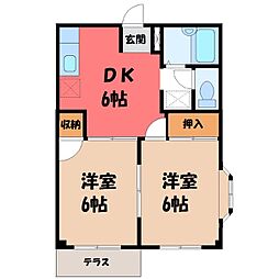 栃木駅 3.6万円