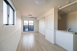 JR水戸線 川島駅 5.2kmの賃貸アパート 2階2LDKのリビング/ダイニング