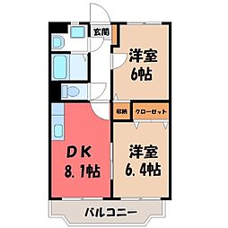 JR両毛線 栃木駅 徒歩16分