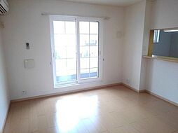 JR水戸線 川島駅 徒歩7分の賃貸アパート 2階2LDKのリビング/ダイニング