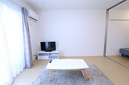 JR水戸線 結城駅 徒歩5分の賃貸アパート 1階1LDKのリビング/ダイニング