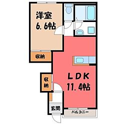 JR水戸線 川島駅 徒歩8分