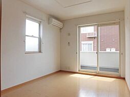 真岡鐵道 下館二高前駅 徒歩25分の賃貸アパート 1階2DKのリビング/ダイニング