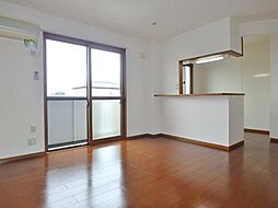 東武日光線 合戦場駅 徒歩2分の賃貸アパート 1階1LDKのリビング/ダイニング