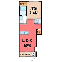 JR東北本線 間々田駅 3.6km 1階/-