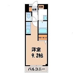 東武日光線 新栃木駅 徒歩15分 2階/-