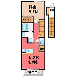 アルコバレーノポンテ A 2階