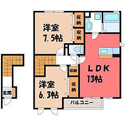 プリマ クラッセ C 2階