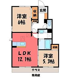 JR東北本線 野木駅 徒歩21分