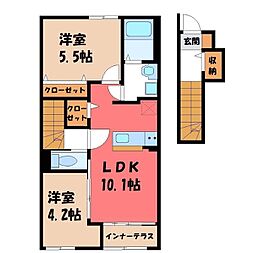 メゾン ド リッカ 2階