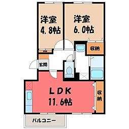 メゾンド・ソレイユ A 2階/-