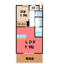 アリエッタ しもつけ 1階/-