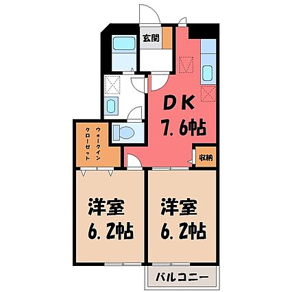 メゾンドソフィー_間取り_0