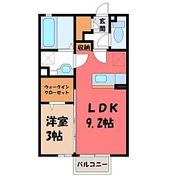 ブラウ バウム A 2階