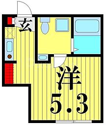 間取図画像 ワンルーム