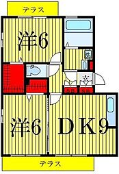 間取図画像 2DK