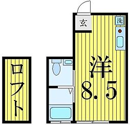 間取図画像 ワンルーム