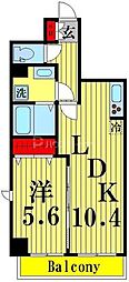 ソラシエスタ 1LDKの間取図画像