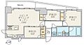 クレストコート北千住レジデンス2階27.2万円