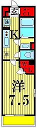Land26 1Kの間取図画像