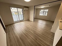 JR関西本線 奈良駅 徒歩9分の賃貸アパート 1階2LDKのリビング/ダイニング