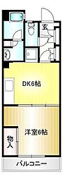 間取図画像 1DK
