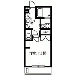 プリンス正 1Kの間取図画像