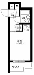 ライオンズマンション宮崎台第10 ワンルームの間取図画像
