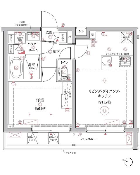 同じ建物の物件間取り写真 - ID:213100402131