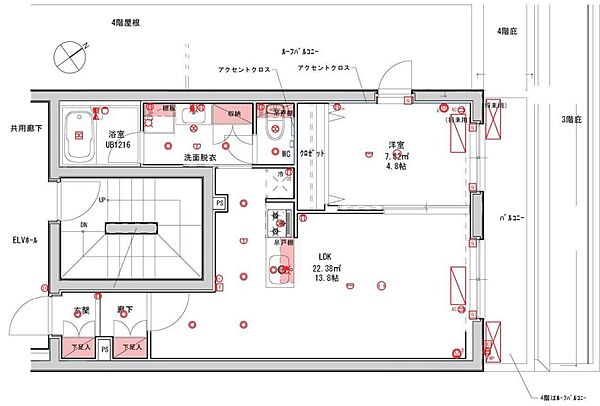 同じ建物の物件間取り写真 - ID:213101781564