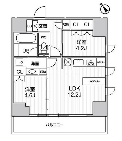 同じ建物の物件間取り写真 - ID:213102049947