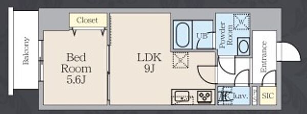 同じ建物の物件間取り写真 - ID:213102249648