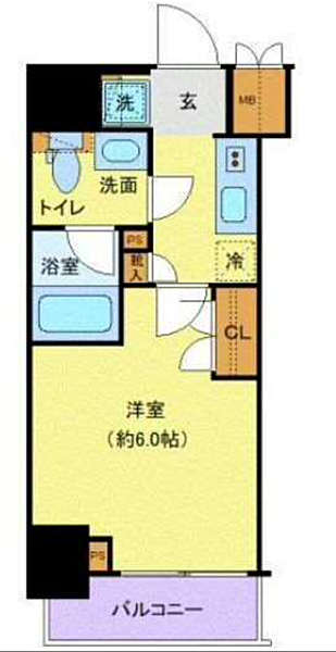 同じ建物の物件間取り写真 - ID:213102286109