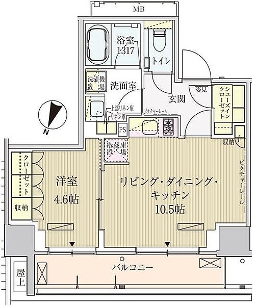 同じ建物の物件間取り写真 - ID:213108205396