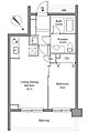 レジディア赤坂2階17.3万円