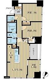 ザ・神宮前レジデンス 3LDKの間取図画像