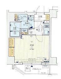 LEONCOMFORT西新橋 1Kの間取図画像